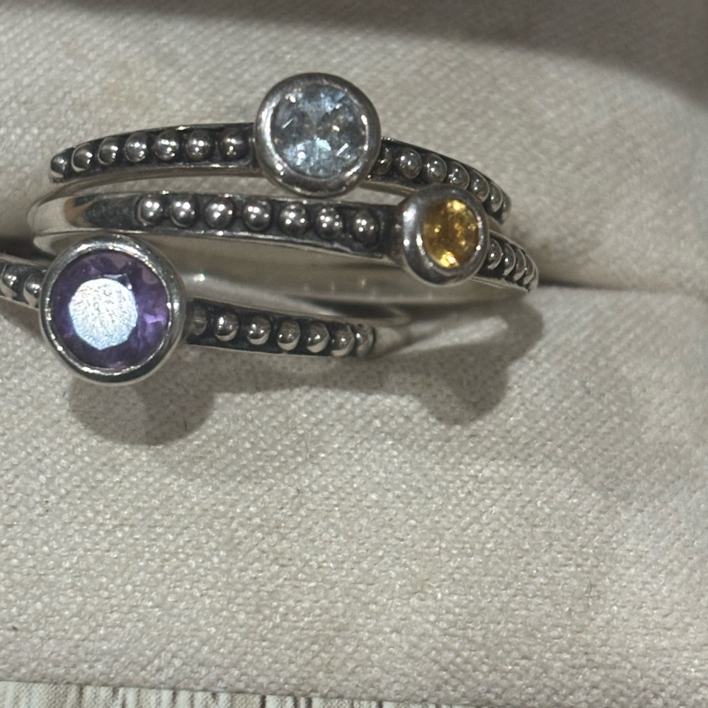 T&C 925 stackable rings